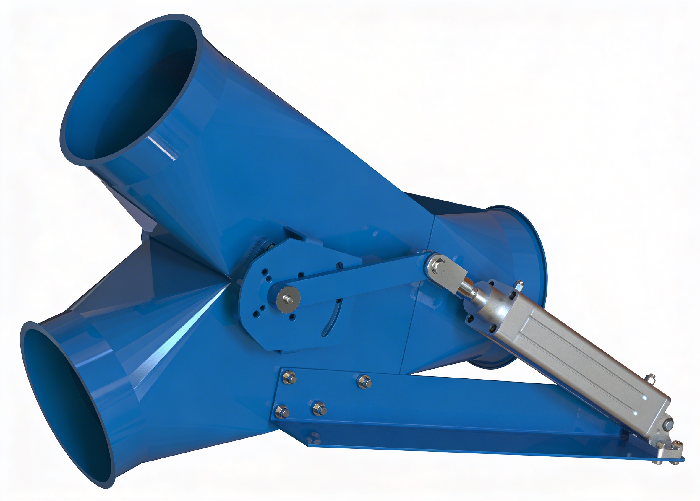 Umschaltweiche Hose 30° pneumatisch